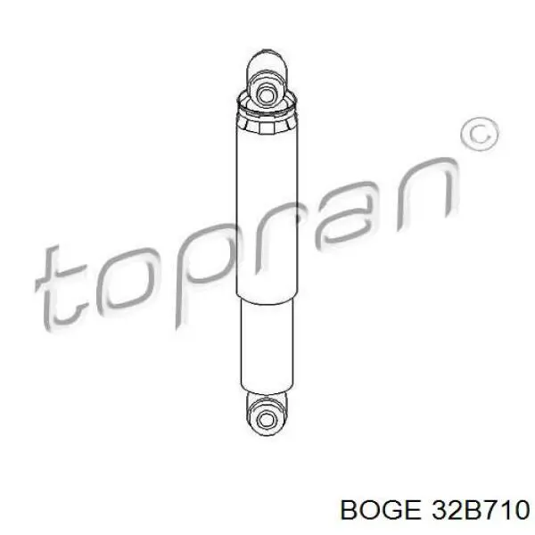 32B710 Boge amortiguador trasero