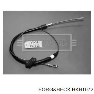 01020040 Ricambiflex cable de freno de mano trasero derecho