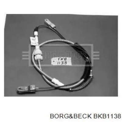 1C15-2A635-CD Ford cable de freno de mano trasero derecho/izquierdo