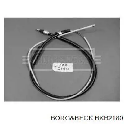 6025006424 Renault (RVI) cable de freno de mano trasero derecho