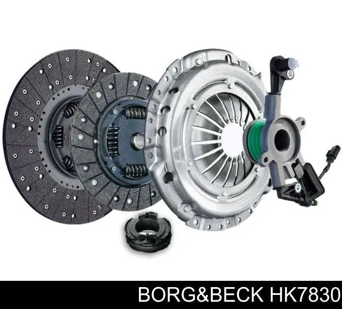 HK7830 Borg&beck kit de embrague (3 partes)