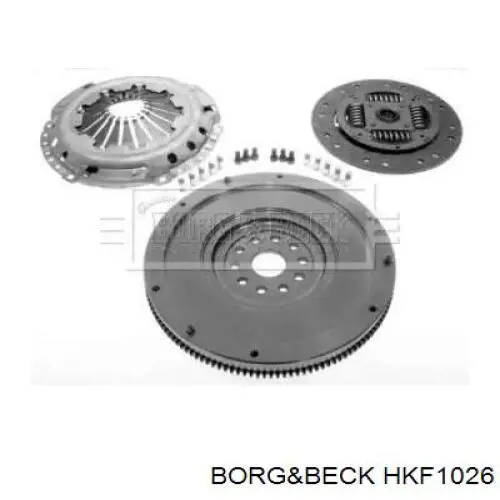 HKF1026 Borg&beck volante motor