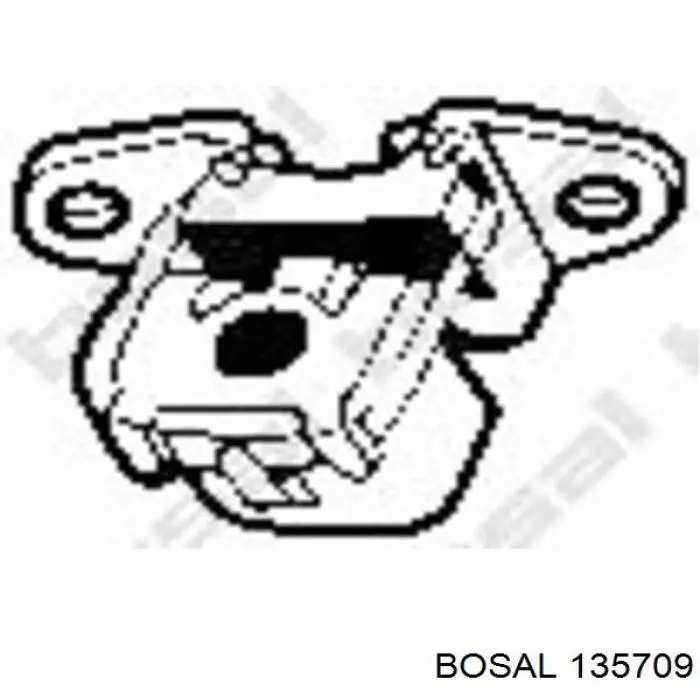 135-709 Bosal silenciador posterior