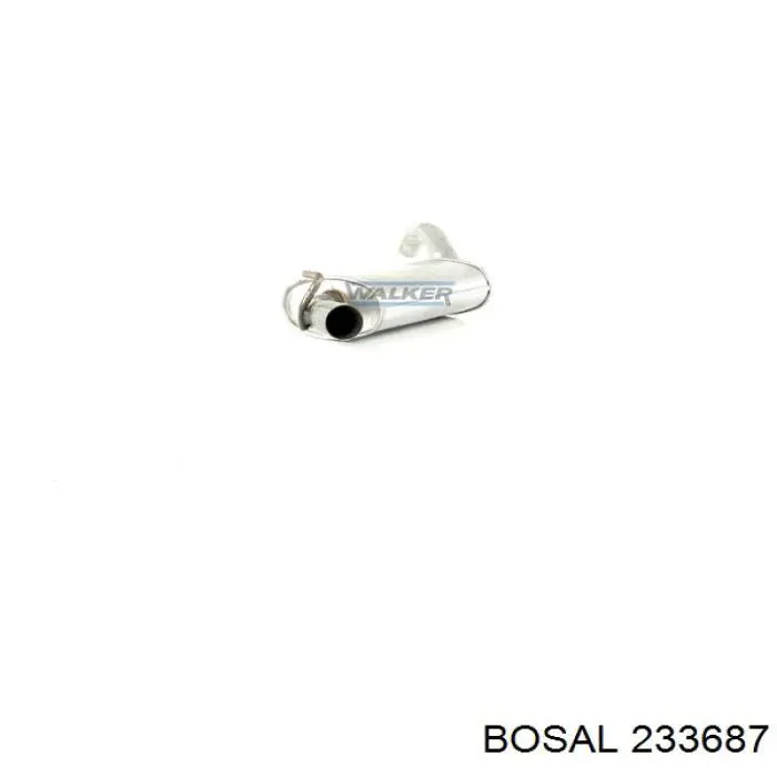 233687 Bosal silenciador del medio