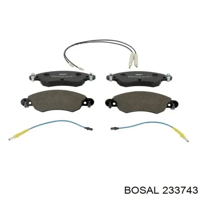 233743 Bosal silenciador del medio