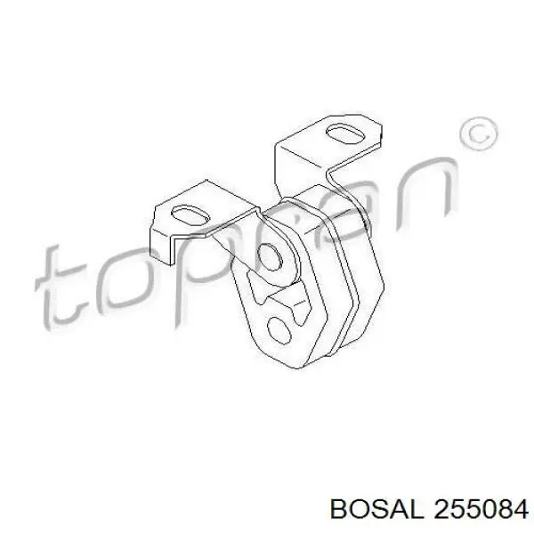 255-084 Bosal soporte, silenciador