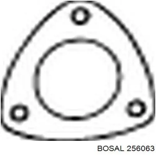  Junta De Tubo De Escape Silenciador para Opel Ascona 81, 86, 87, 88