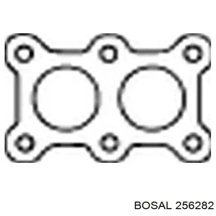 256282 Bosal junta, tubo de escape