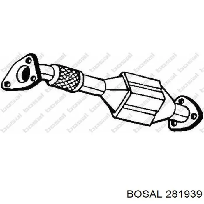  Silenciador del medio para Hyundai H100 P