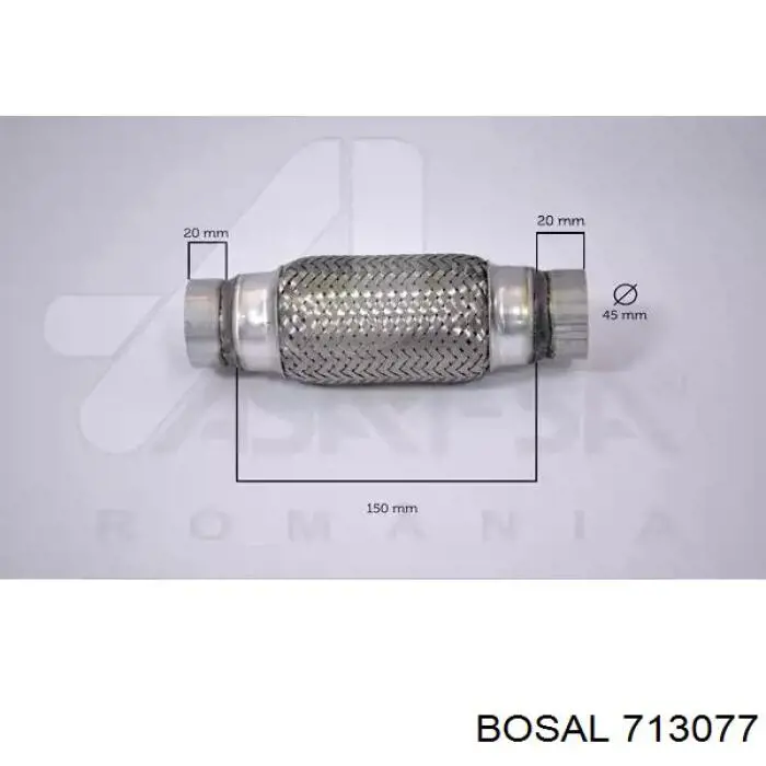  Tubo de admisión del silenciador de escape delantero para Peugeot 3008 