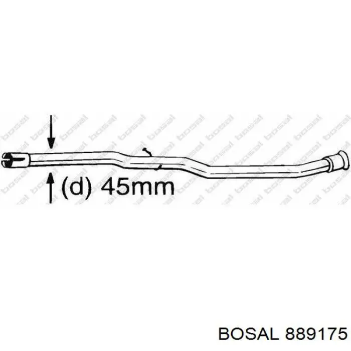 889175 Bosal 