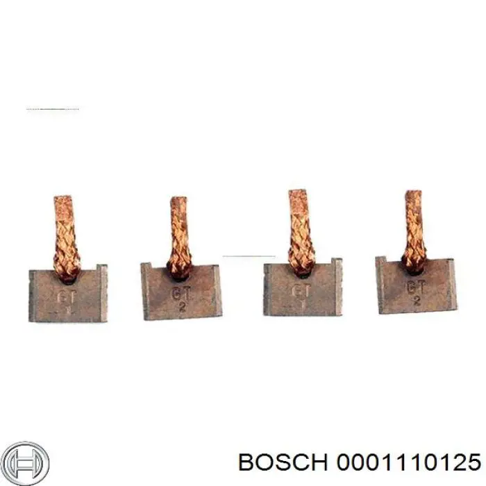 0001110125 Bosch motor de arranque