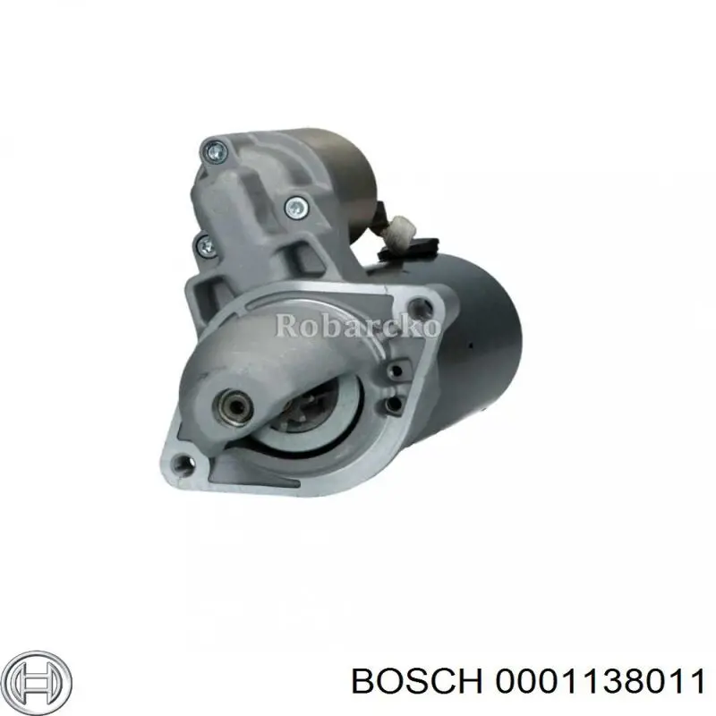 0001138011 Bosch motor de arranque