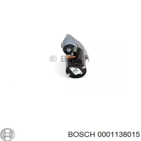 0001138015 Bosch motor de arranque