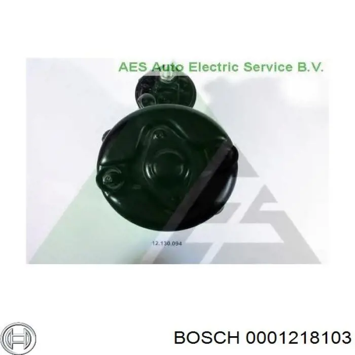 0001218103 Bosch motor de arranque