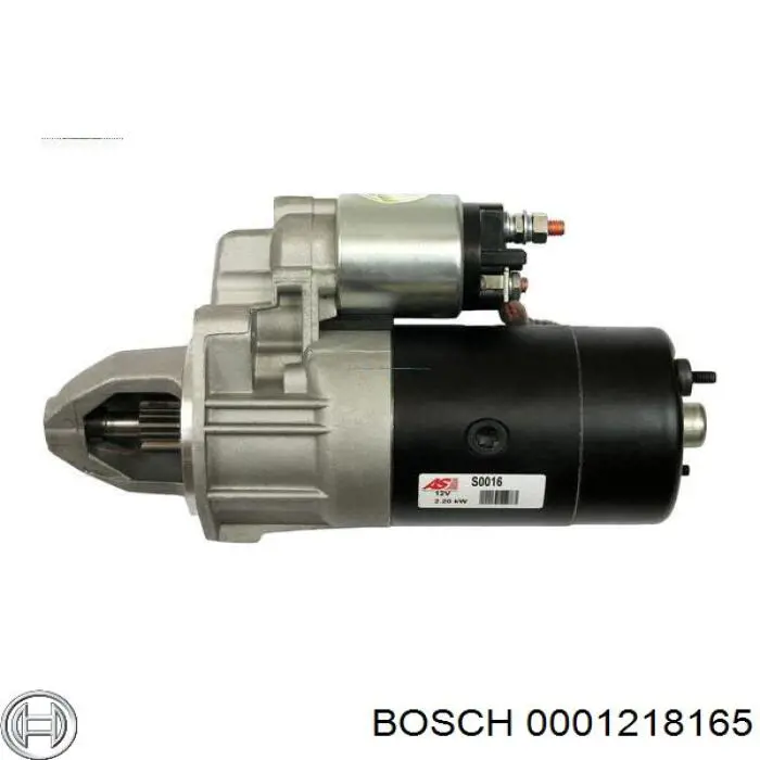 0001218165 Bosch motor de arranque