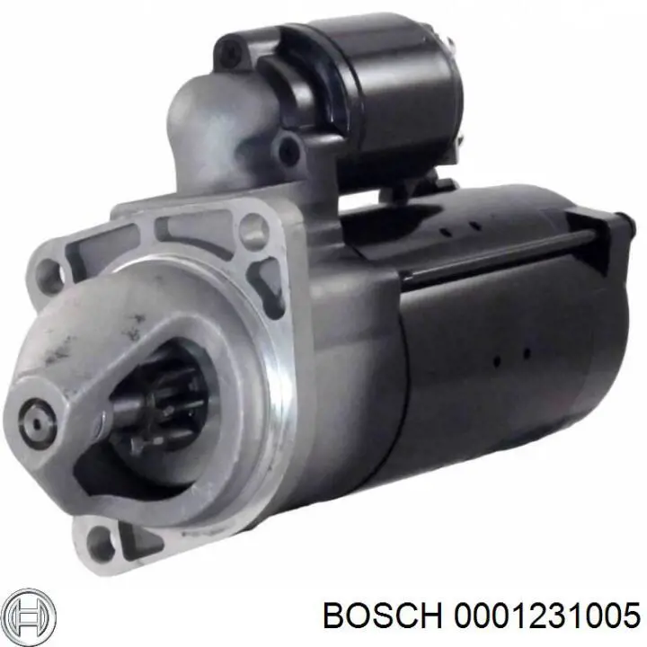 0001231005 Bosch motor de arranque