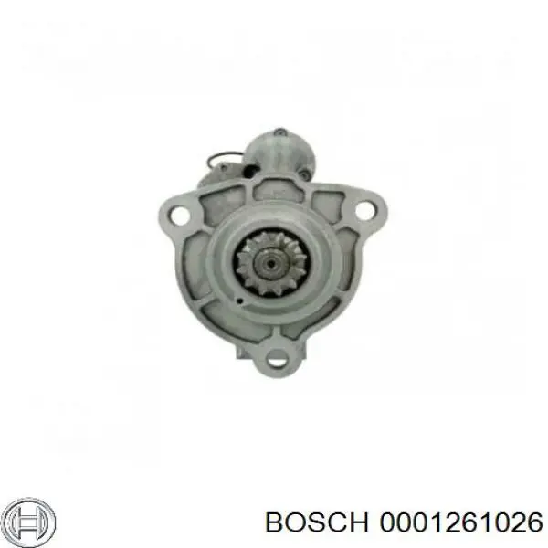 0001261026 Bosch motor de arranque