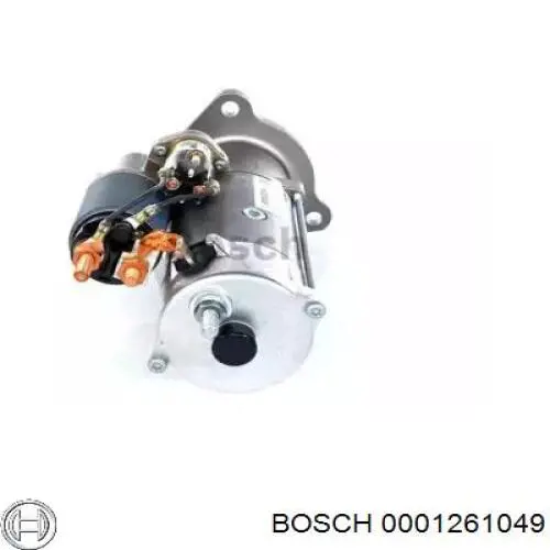 0001261049 Bosch motor de arranque