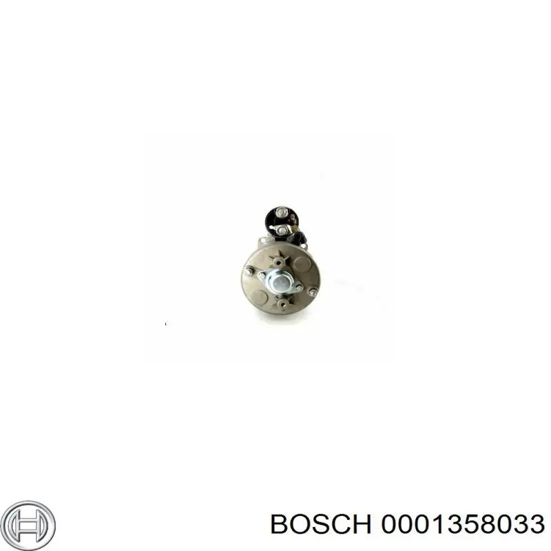 0001358033 Bosch motor de arranque