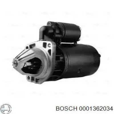 0001362034 Bosch motor de arranque