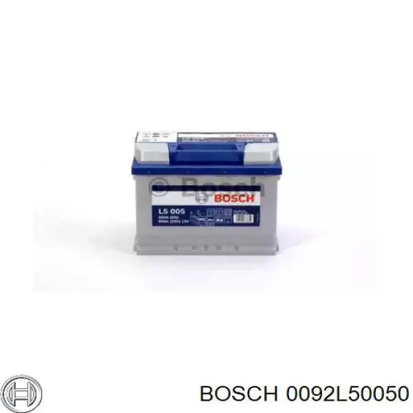 0092L50050 Bosch batería de arranque