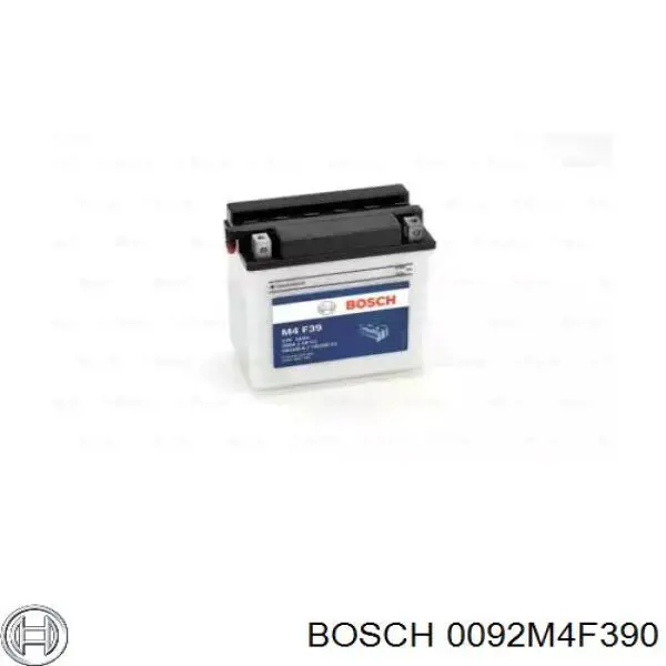 0092M4F390 Bosch batería de arranque