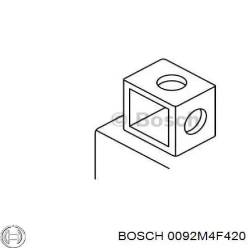 0092M4F420 Bosch batería de arranque