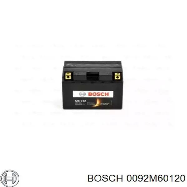 0092M60120 Bosch batería de arranque