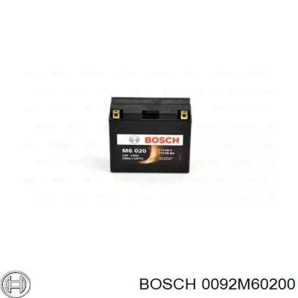 0092M60200 Bosch batería de arranque