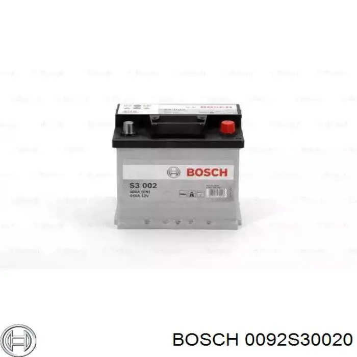 0092S30020 Bosch batería de arranque