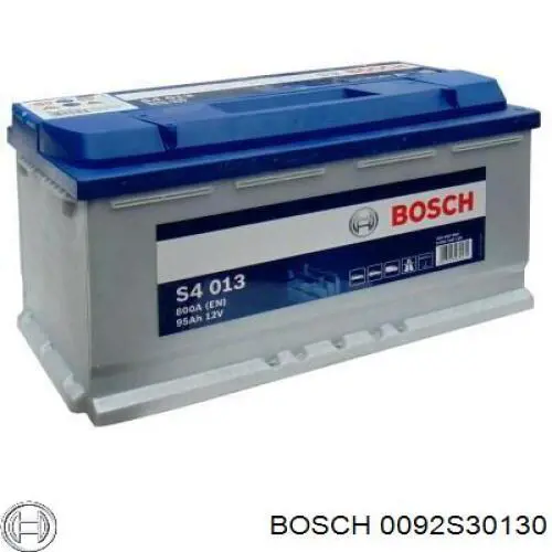 0092S30130 Bosch batería de arranque