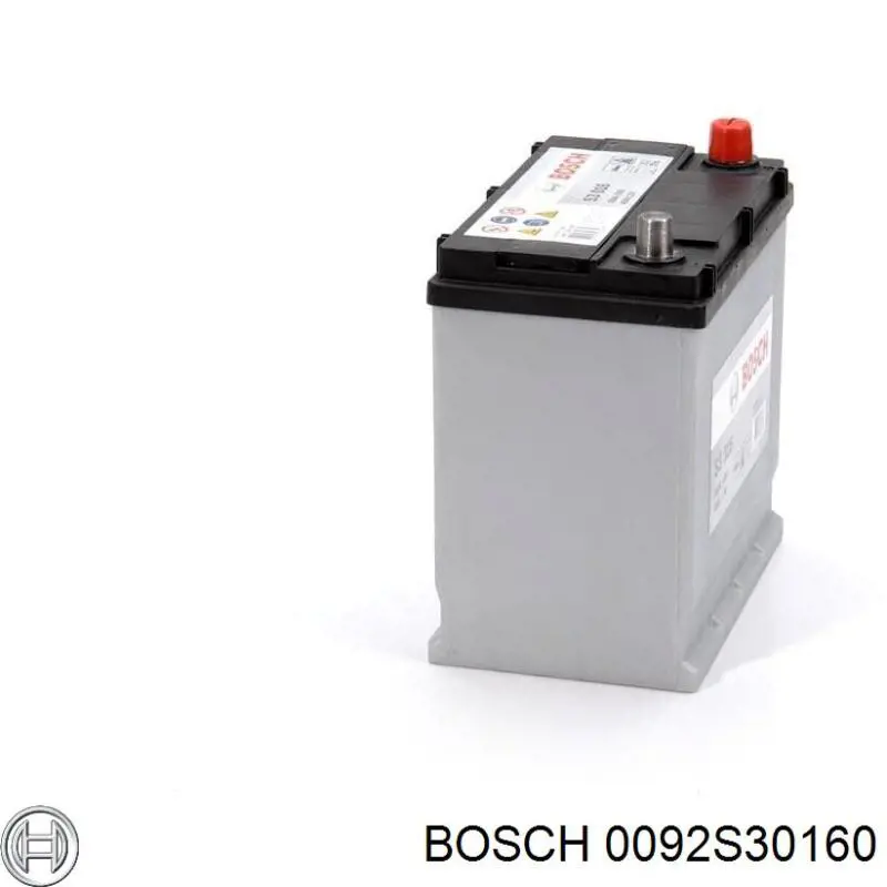 0092S30160 Bosch batería de arranque