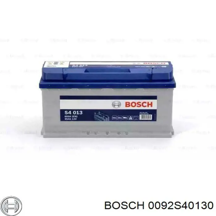 0092S40130 Bosch batería de arranque