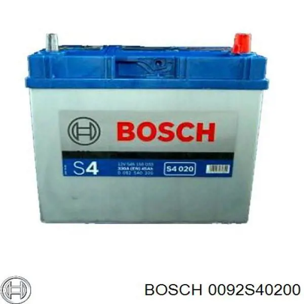 0092S40200 Bosch batería de arranque