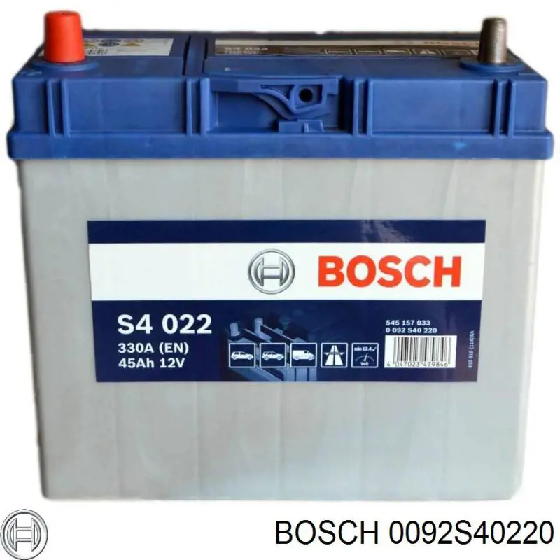 0092S40220 Bosch batería de arranque