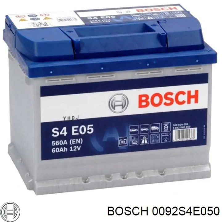 0092S4E050 Bosch batería de arranque