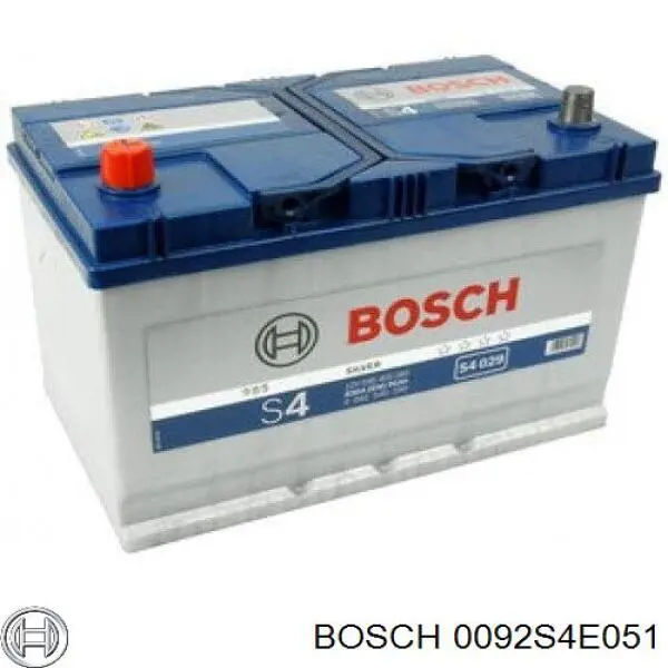 0092S4E051 Bosch batería de arranque