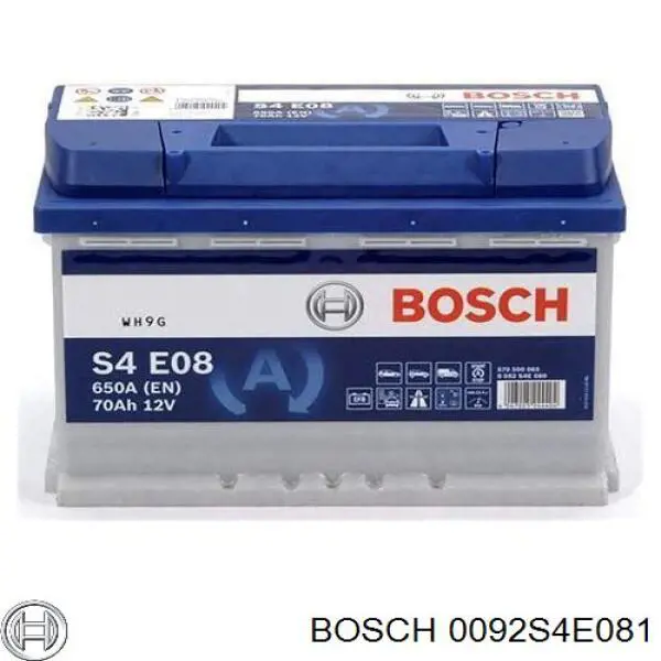 0092S4E081 Bosch batería de arranque