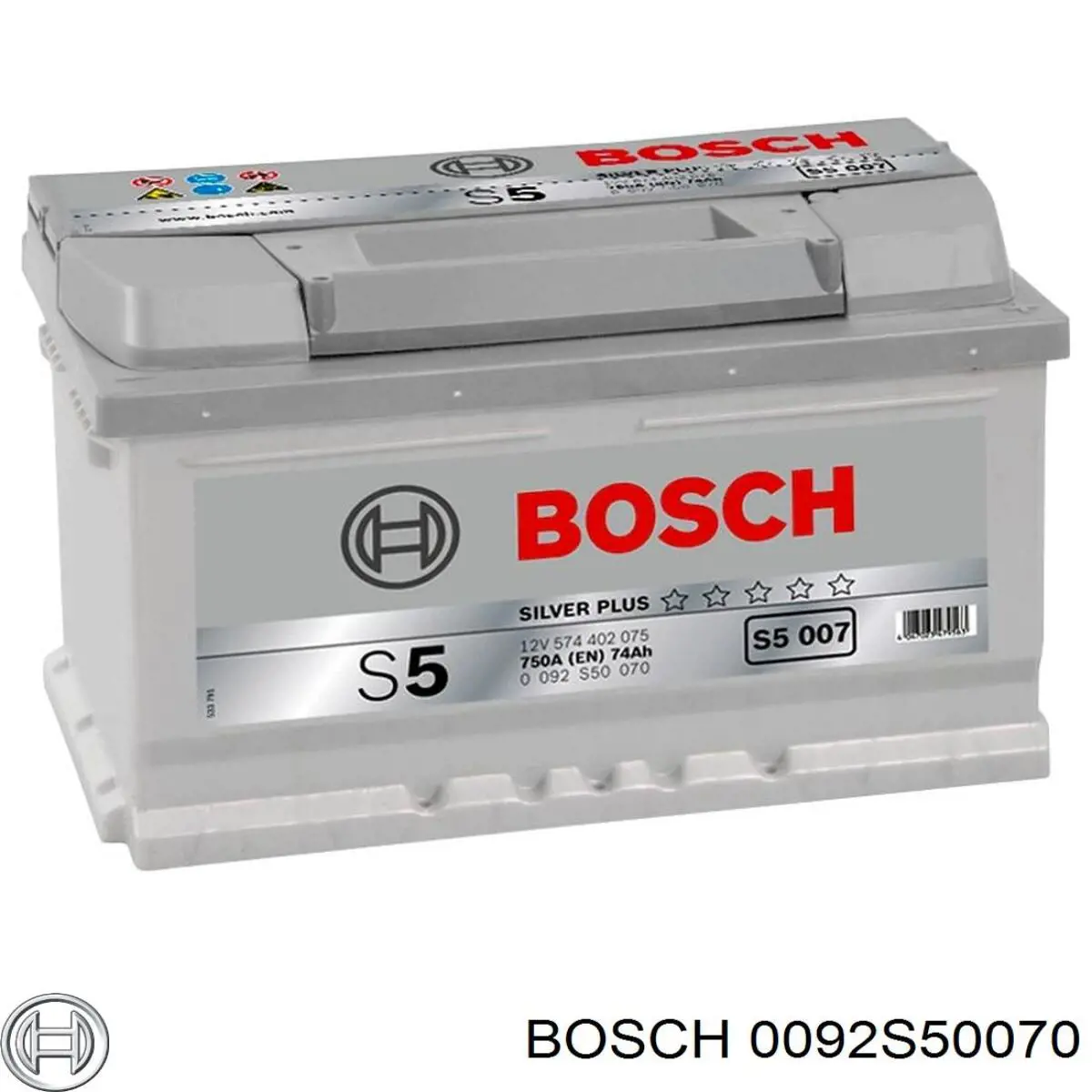 0092S50070 Bosch batería de arranque