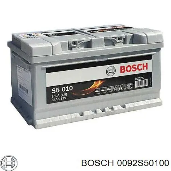 0092S50100 Bosch batería de arranque