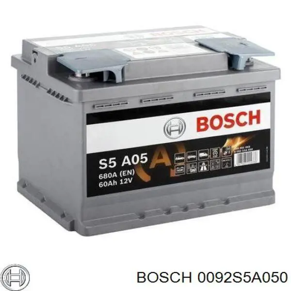 0092S5A050 Bosch batería de arranque