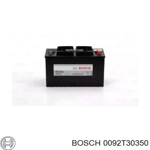 0092T30350 Bosch batería de arranque