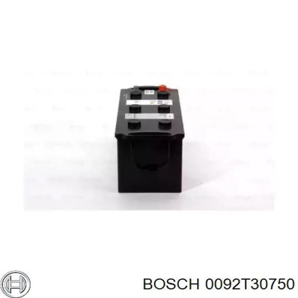 0092T30750 Bosch batería de arranque