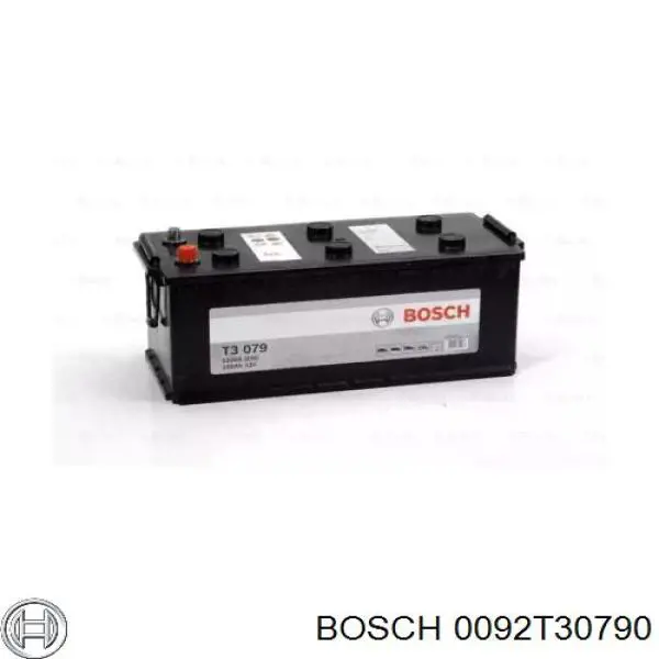 0092T30790 Bosch batería de arranque