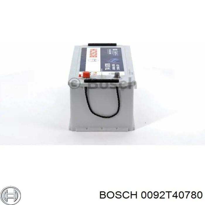 0092T40780 Bosch batería de arranque