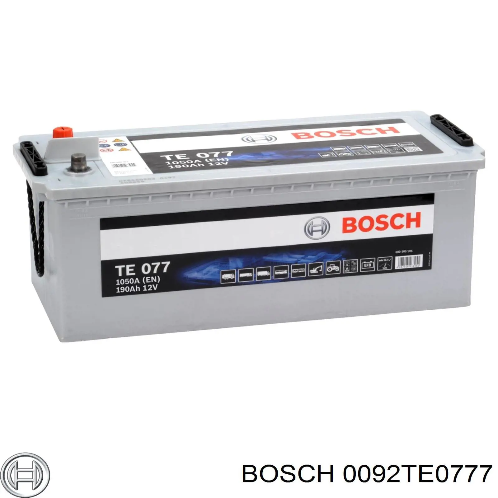 0092TE0777 Bosch batería de arranque