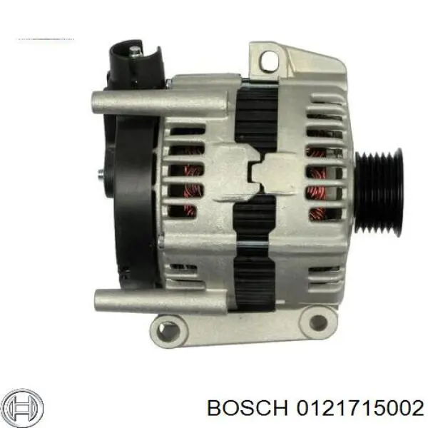 0121715002 Bosch alternador