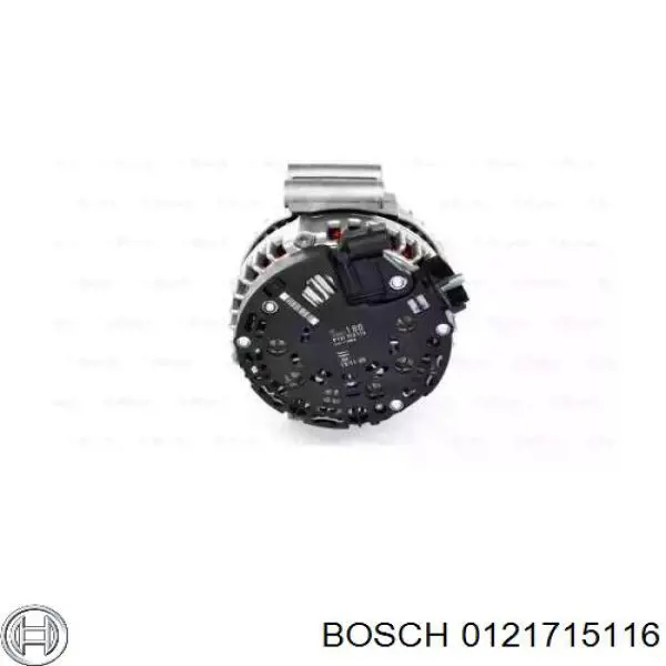 0121715116 Bosch alternador