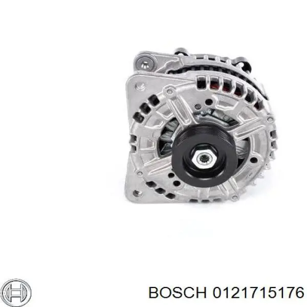 0121715176 Bosch alternador